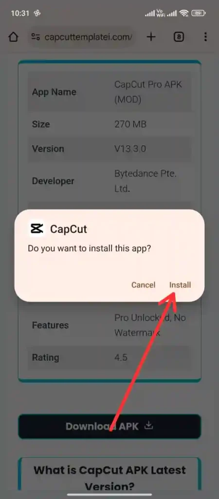 CapCut Pro APK download 2024